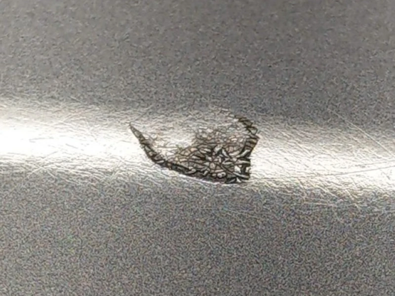 Clear coat failure from environmental corrosion