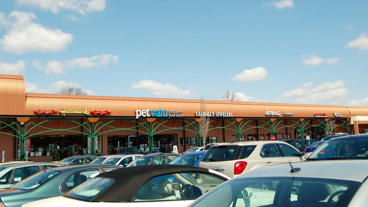 Doylestown Shopping Center photographed near the 18901 service area.
